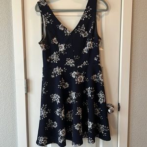 Summer dress with a flair